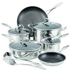 Circulon SteelShield C-Series 10pc Stainless Steel Cookware Set