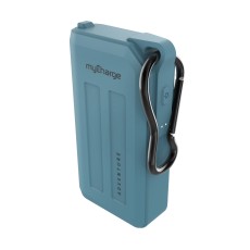 Adventure H2O Plus Waterproof Rechargeable Power Bank, Blue