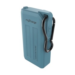 Adventure H2O Plus Waterproof Rechargeable Power Bank, Blue